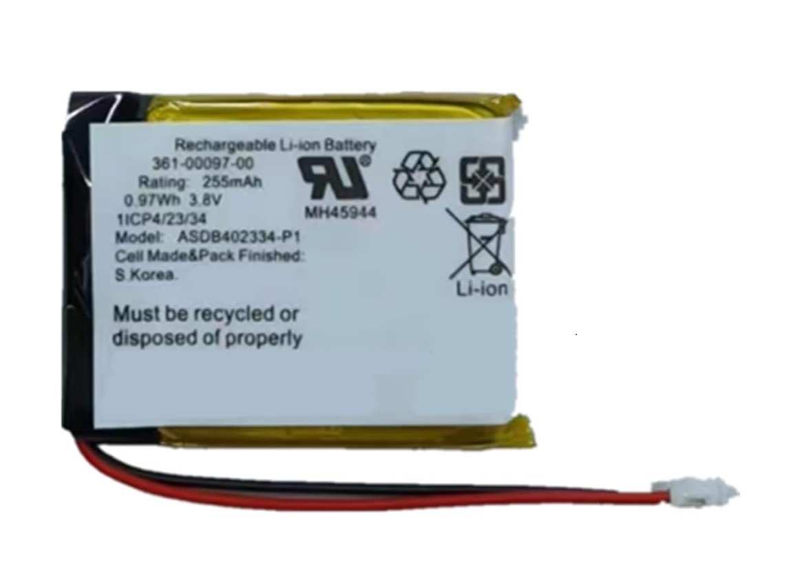 (kuva varten) akut Garmin 361-00097-00 Fenix ​​5 Approach S60 Forerunner 935 GPS 255mAh 3.8v