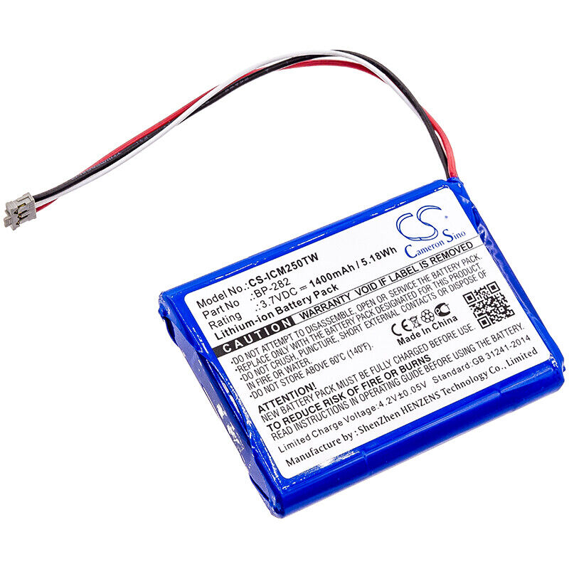 (kuva varten) akut ICOM IC-M25, BP-282 3.7V 