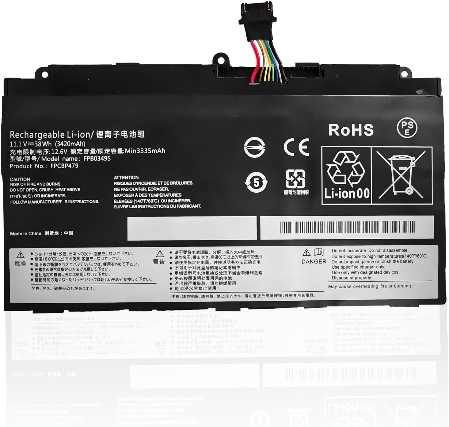 (kuva varten) akut FPB0349S FPCBP479 FPB0326S Fujitsu Stylistic Q665 Q739 Q738 Q616 Series