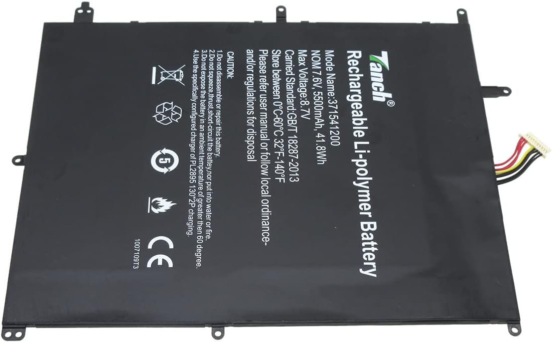akut Trekstor Primebook P14 p14b c13,A146 HW-371541200 7.6 V 5500 mAh